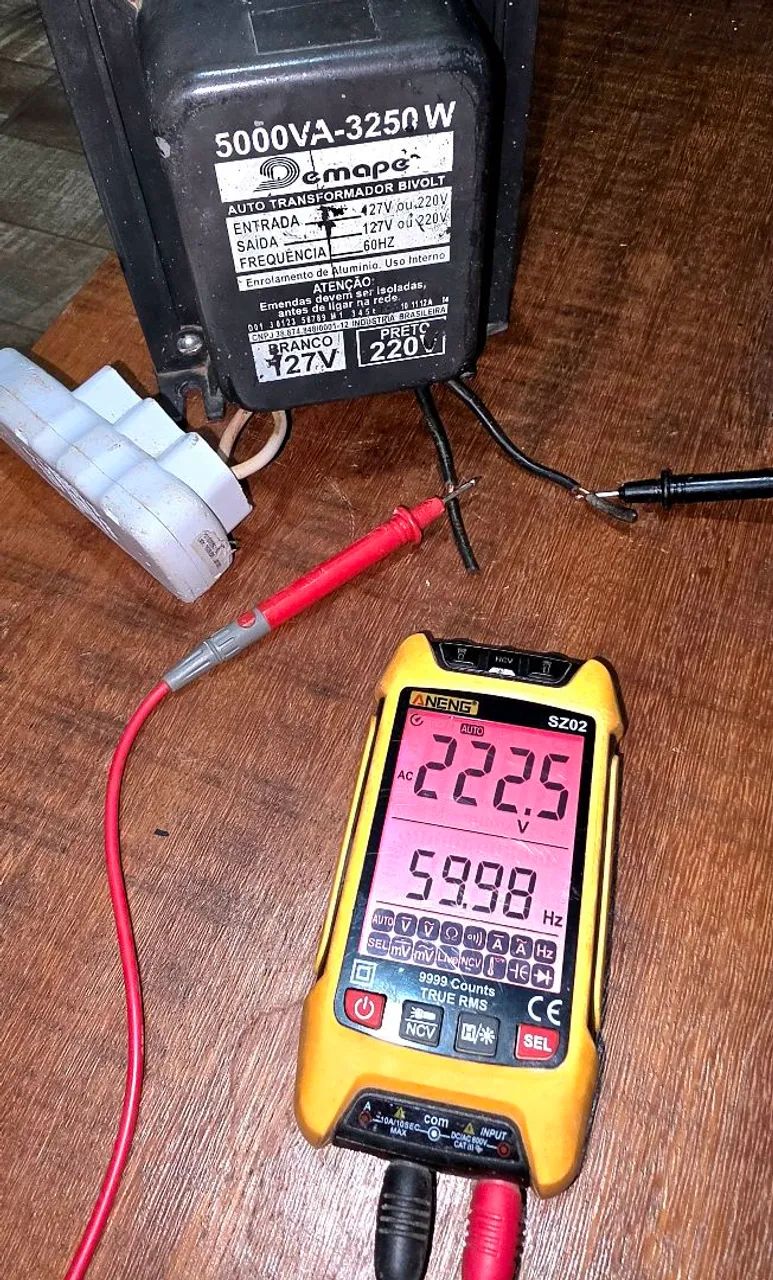 Transformador 5000 VA semi novo