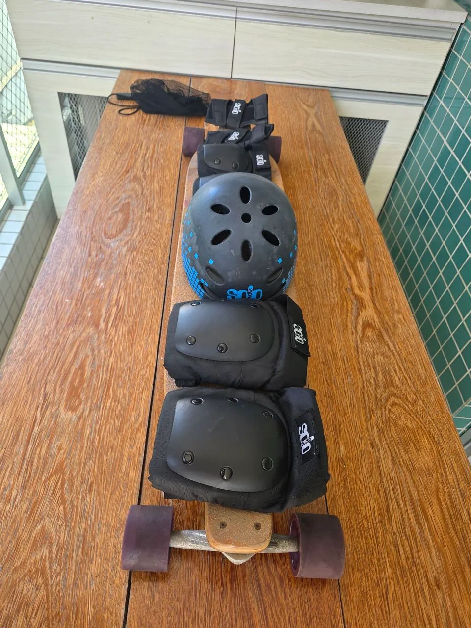 Longboard Declive, com rodas orangatang - Foto 3