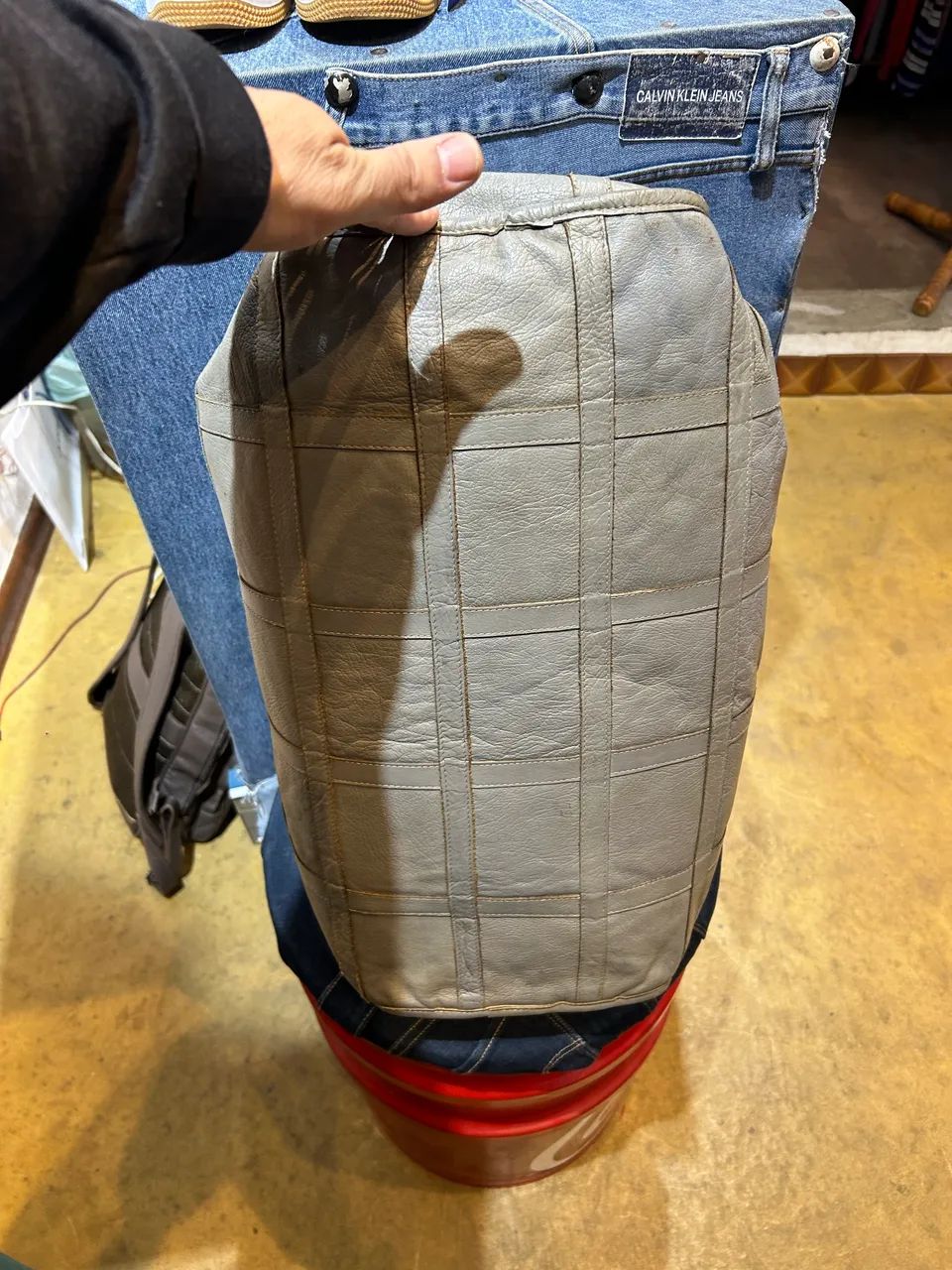 Bolsa de Mão  de couro Valentino  - Foto 4