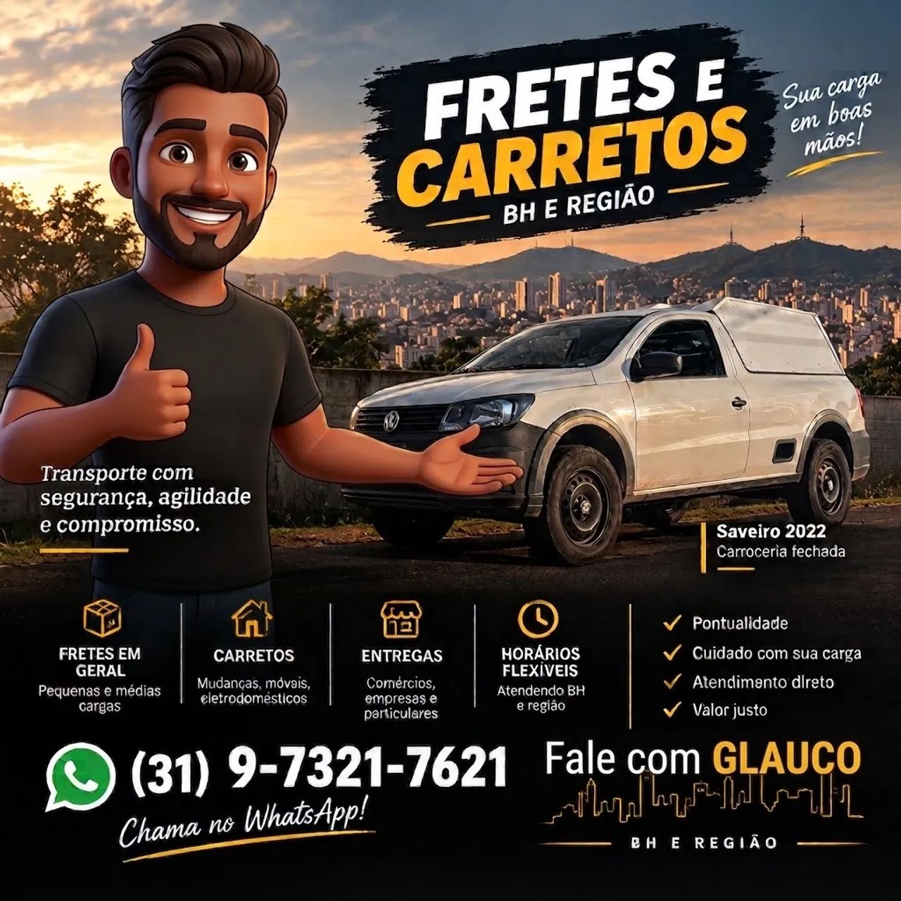 Frete | Carreto | Mudança 