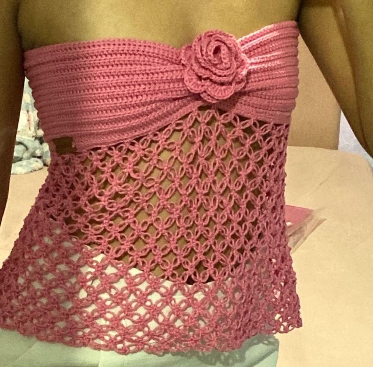 Top Summer | Roupa em Crochê - Foto 4