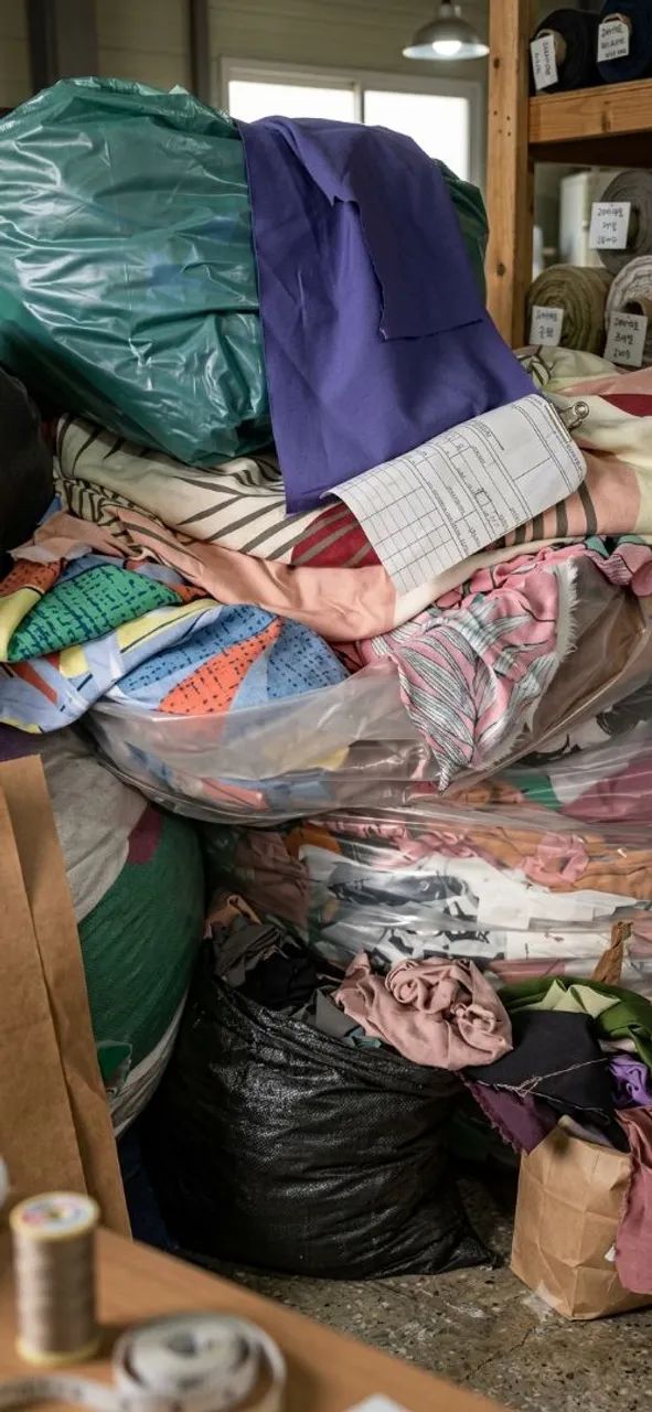 Retalho de Tecido, + Rolo Fechado tambem Bras Sp - Foto 2