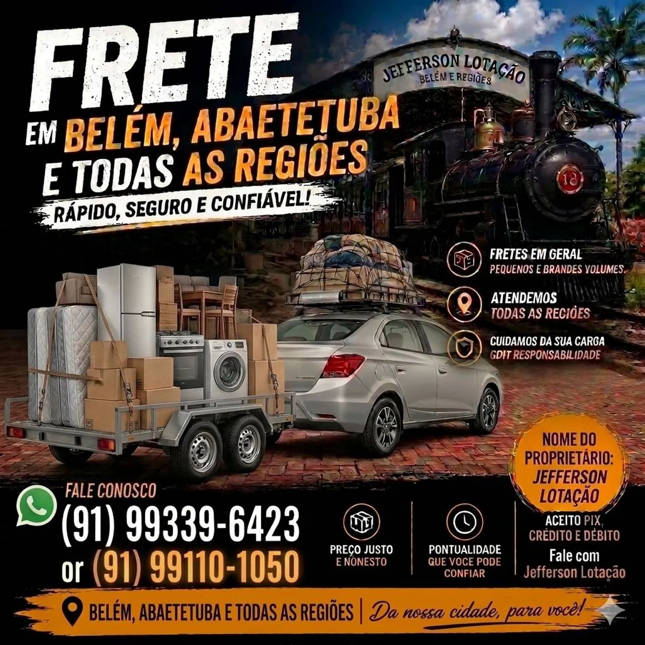 Fretes e mudanças para todas as localidades. - Foto 2