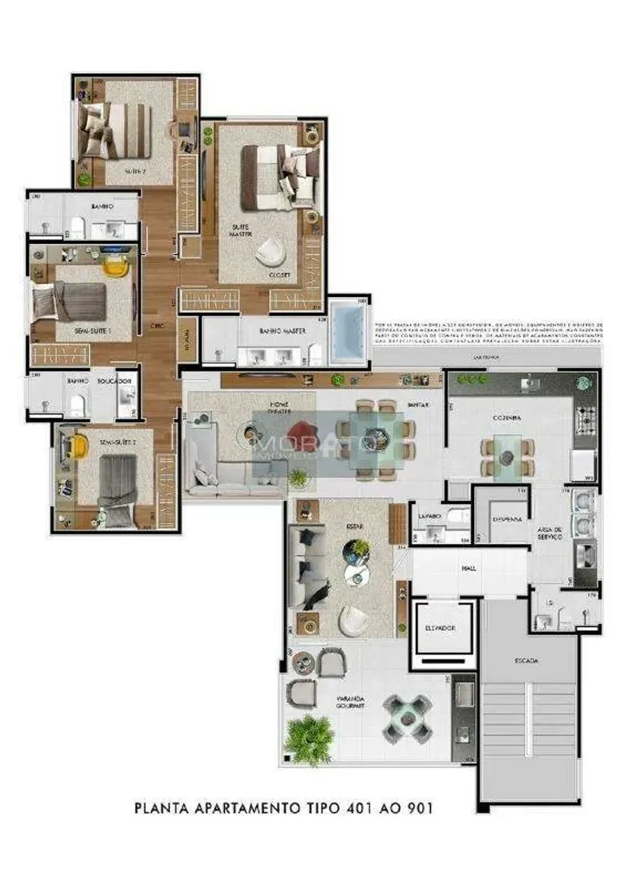 Apartamento de 4 Quartos, 4 Vagas Bairro Castelo - Foto 2