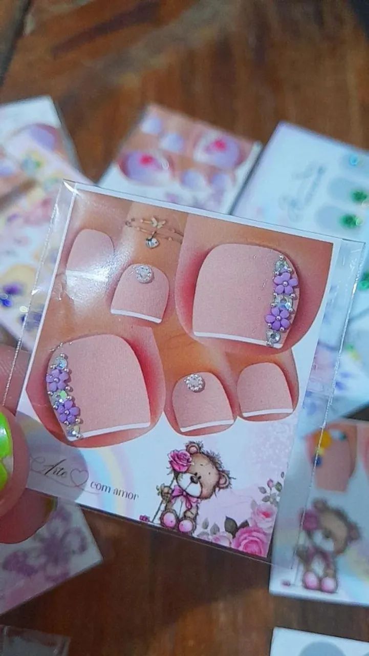Adesivos e joias para unhas - Foto 3