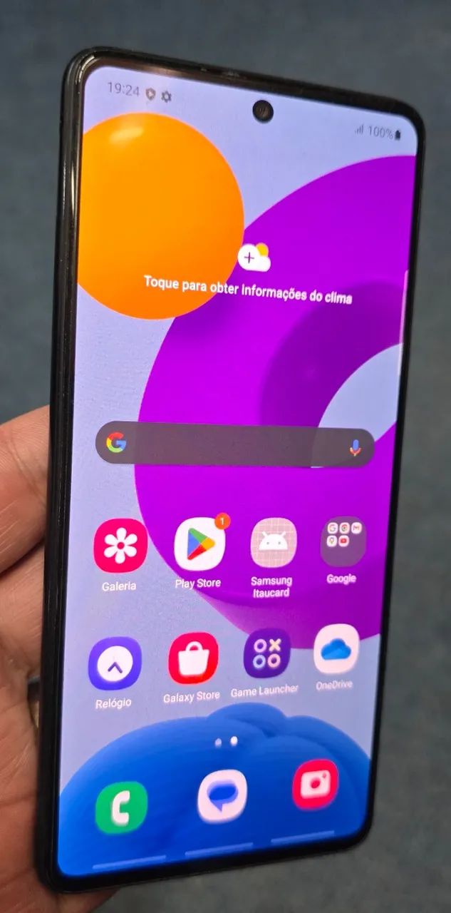 Galaxy M52 com nota fiscal