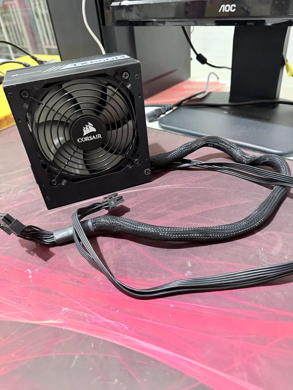 Fonte Corsair 650wt defeito  - Foto 2