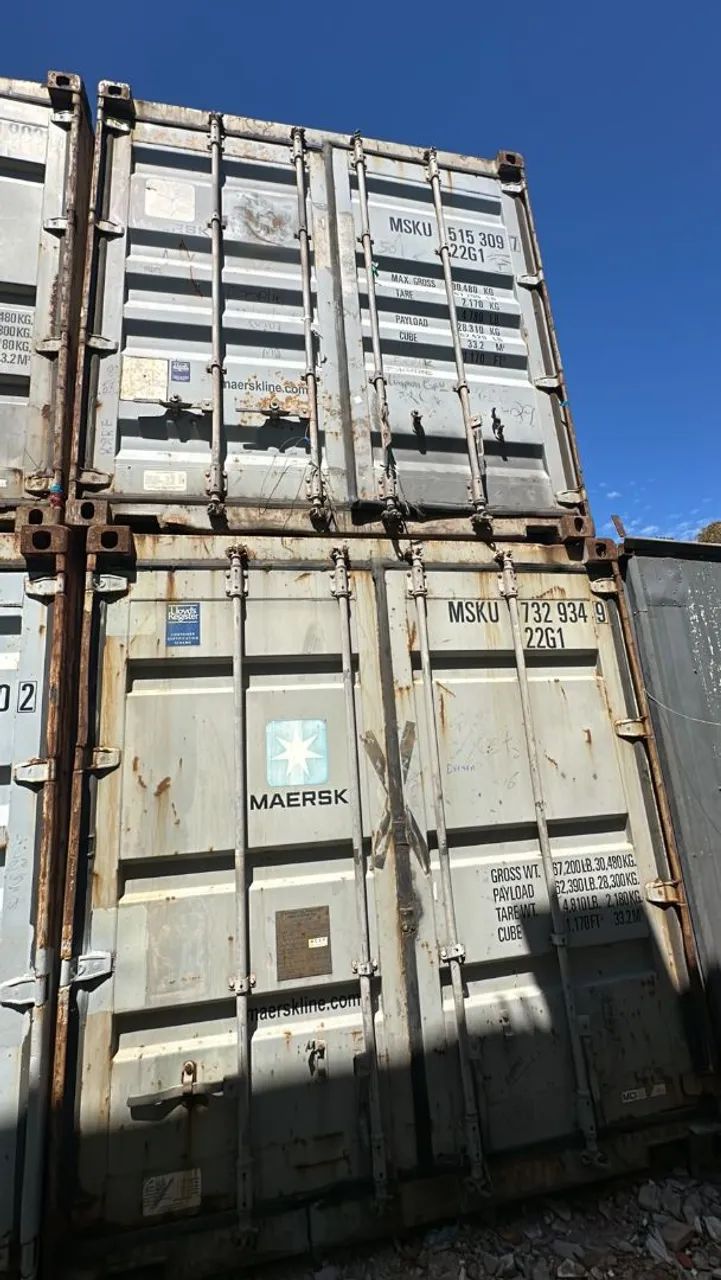 Container classe b apenas 3 unidades 