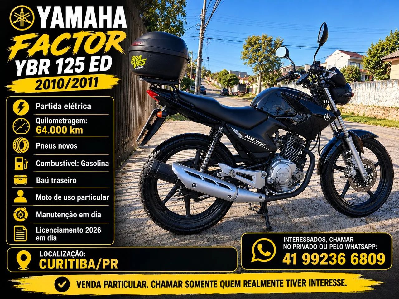 Yamaha Factor 125c - Foto 5