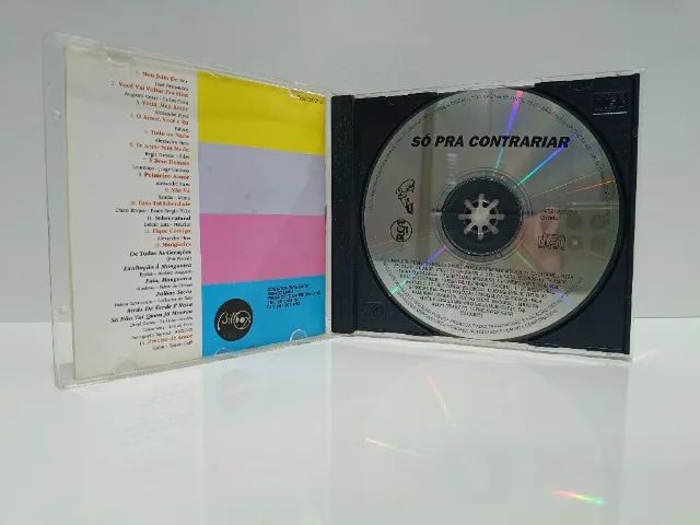CD Só Pra Contrariar - Álbum de 1994 original - Foto 3