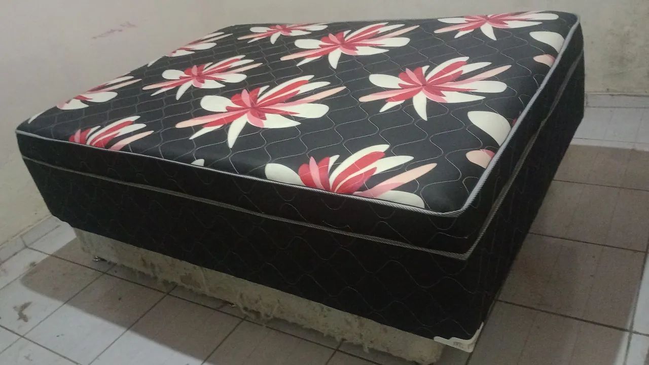 Cama box casal  reforçada direto de fábrica  - Foto 4