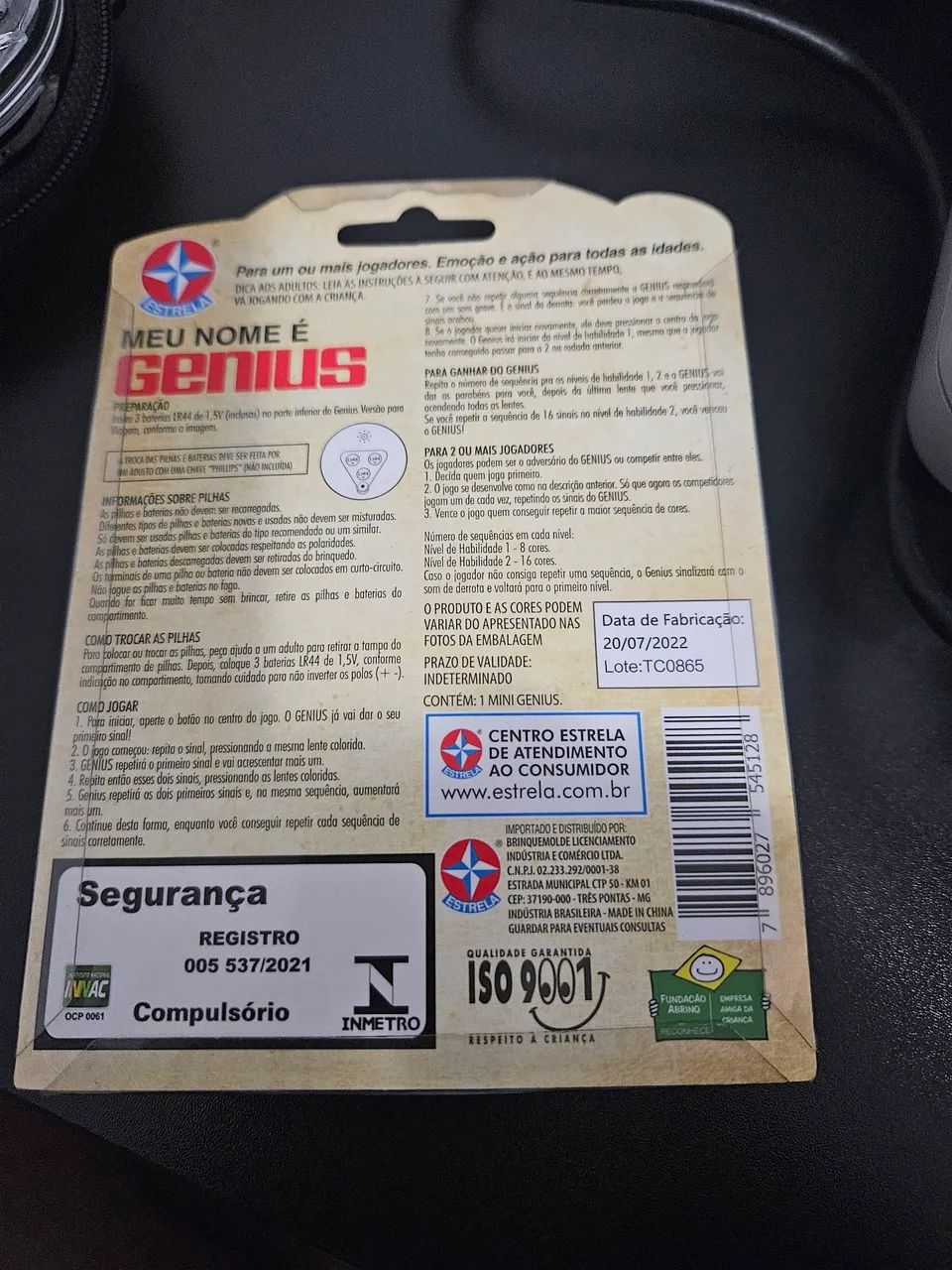 Jogo mini genius Estrela - Foto 2