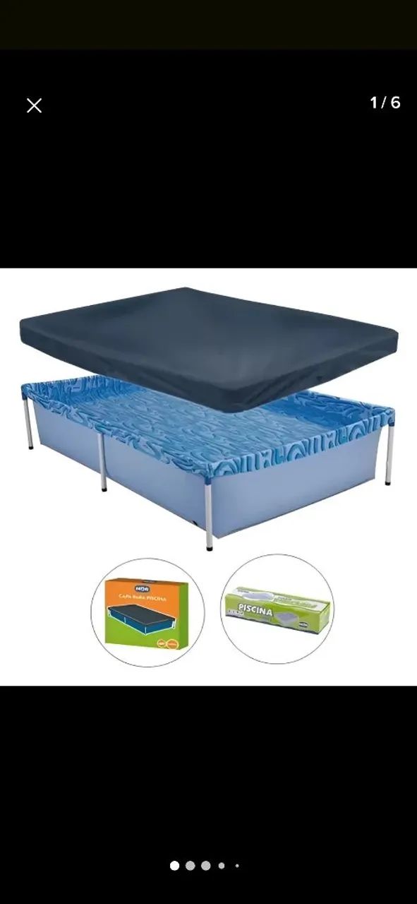 Piscina MOR 1000 litros + capa MOR - Foto 3