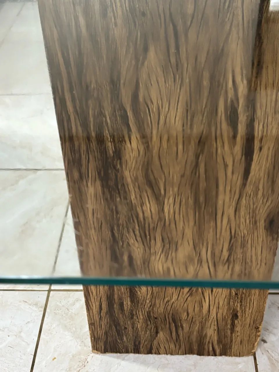 Mesa de Jantar com Tampo de Vidro Temperado - Foto 3