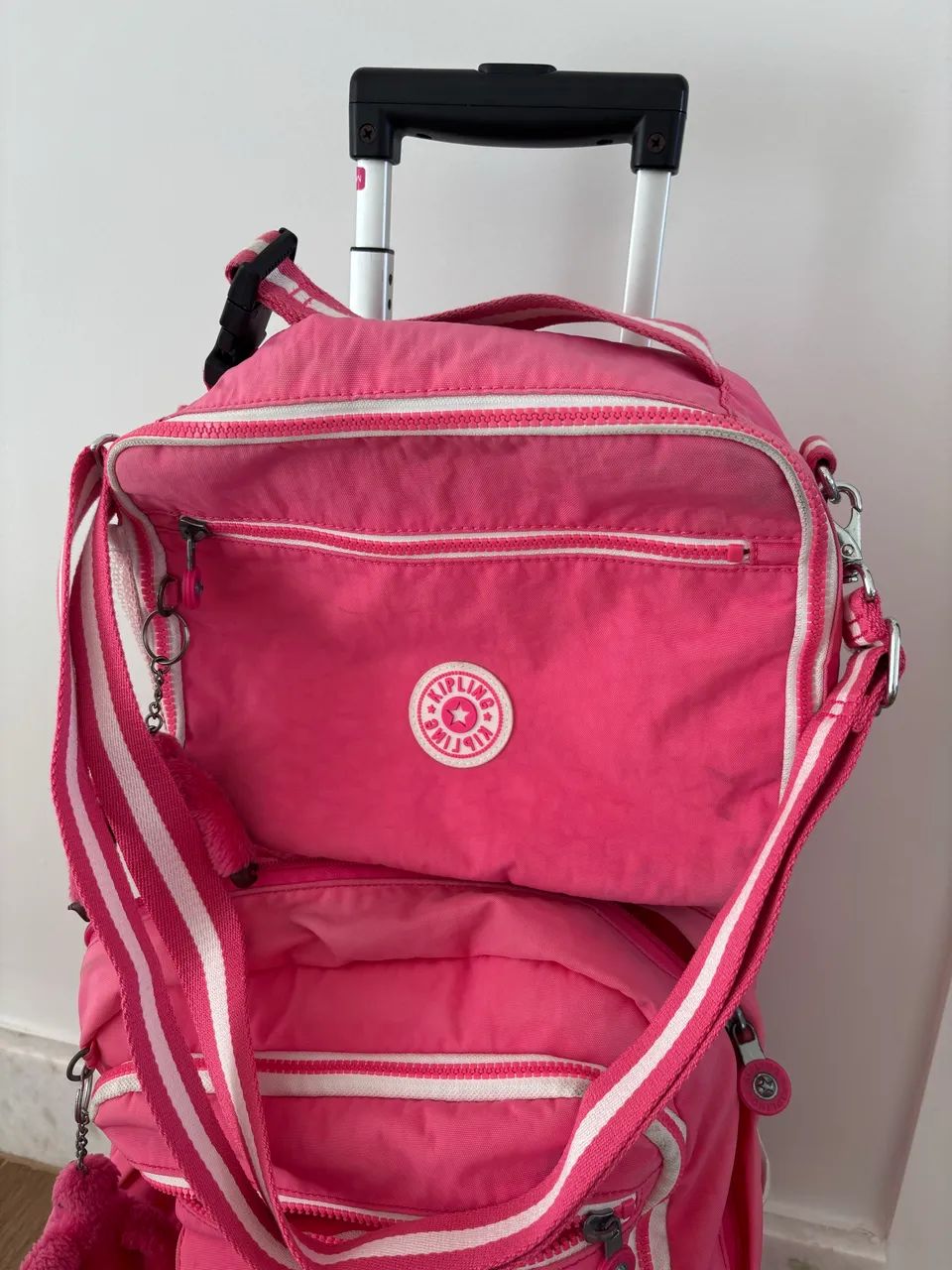 Mochila, estojo e lancheira Kipling original - Foto 5
