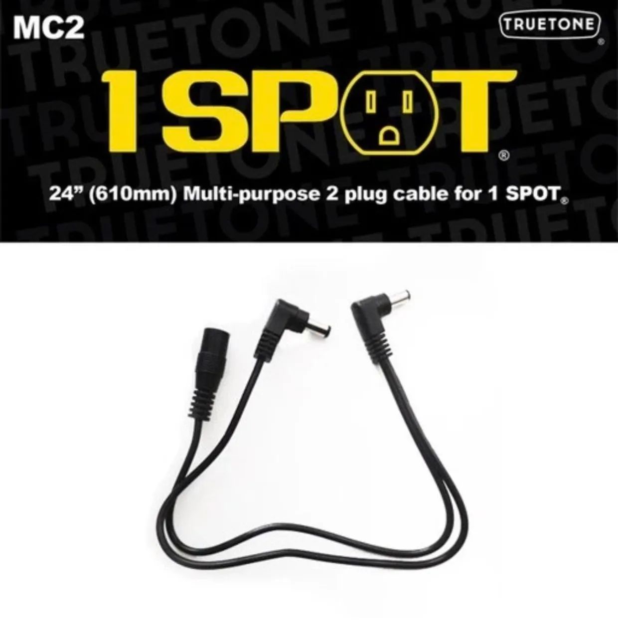 Cabo energia para pedal Truetone MC2 