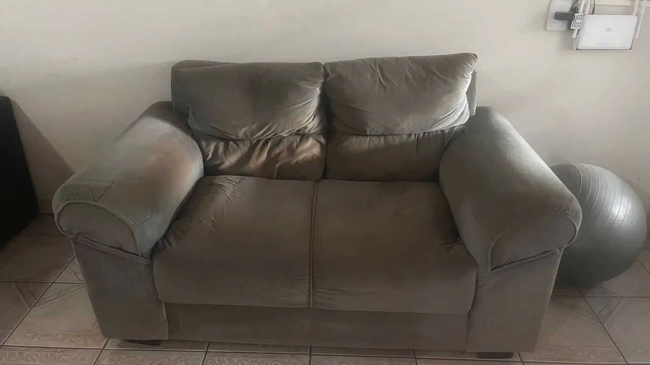 Conjunto de Sofá 2 e 3 Lugares - R$ 250 - Foto 2