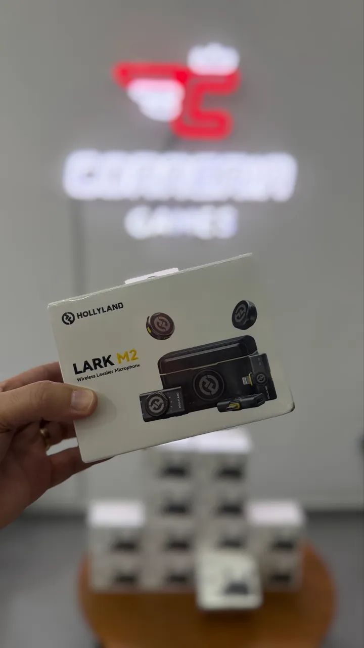 Microfone Hollyland M2 Duo Combo Novo Lacrado