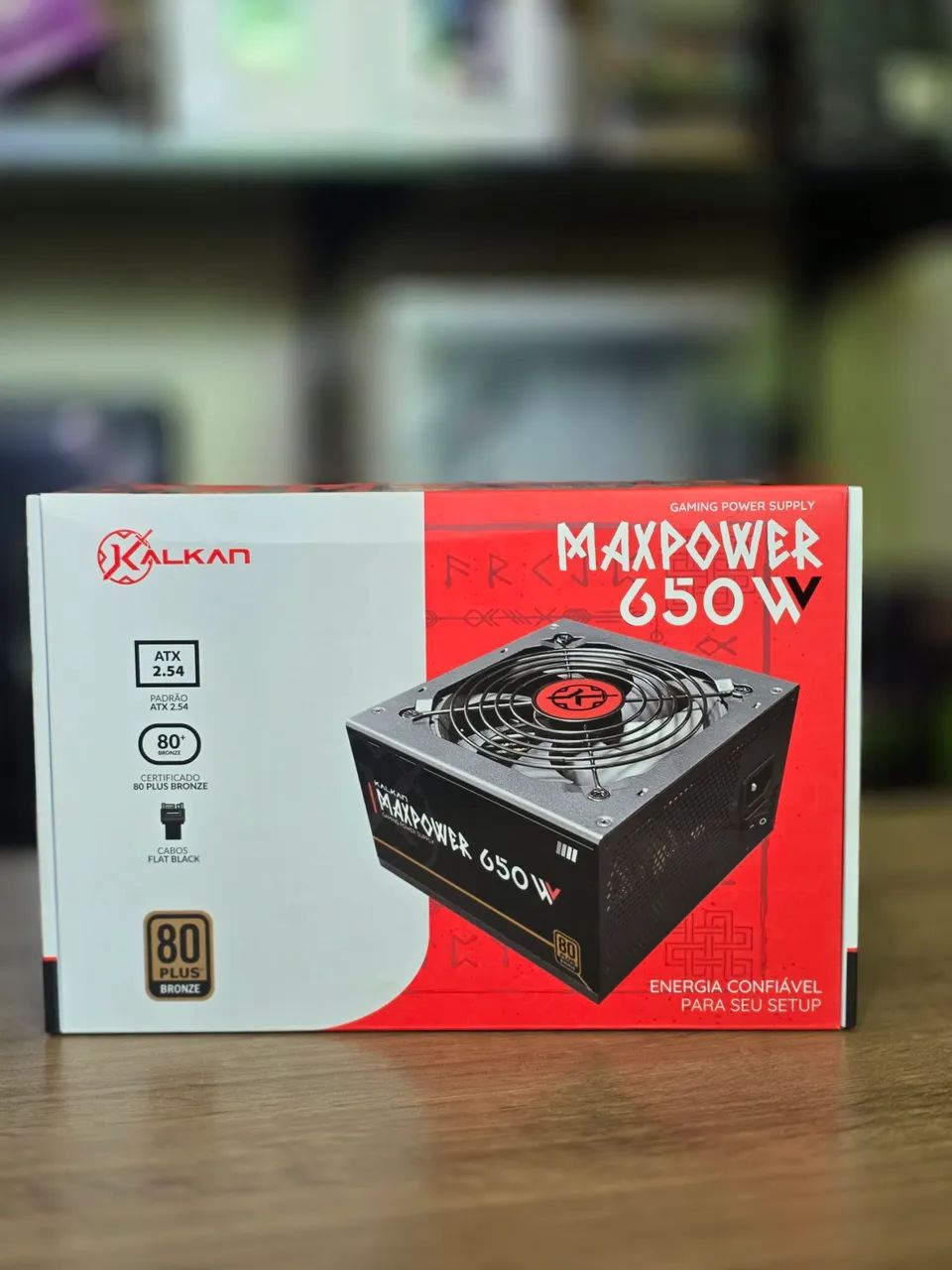 Fonte 650w 80 plus bronze
