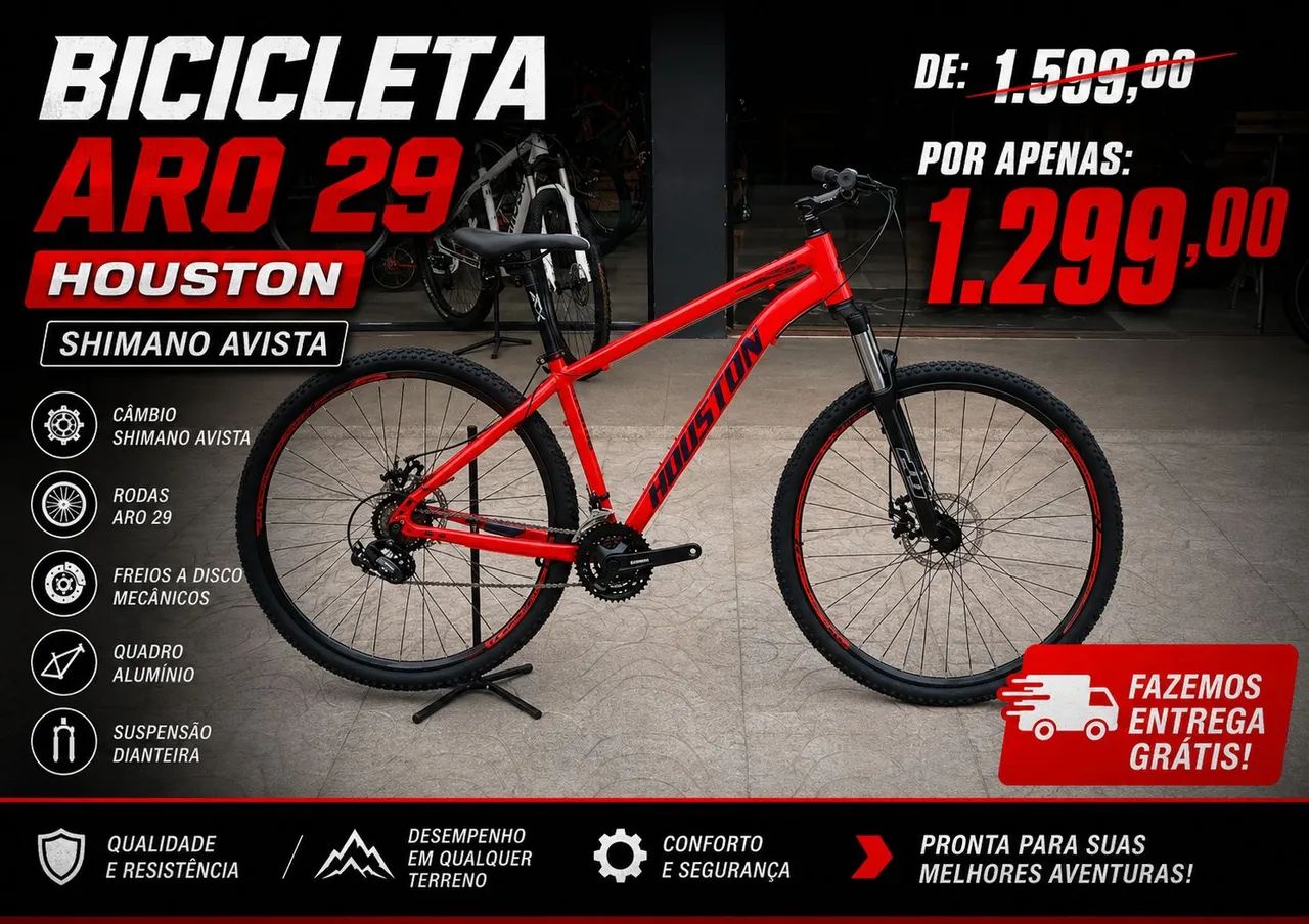 bicicleta aro 29 Shimano 