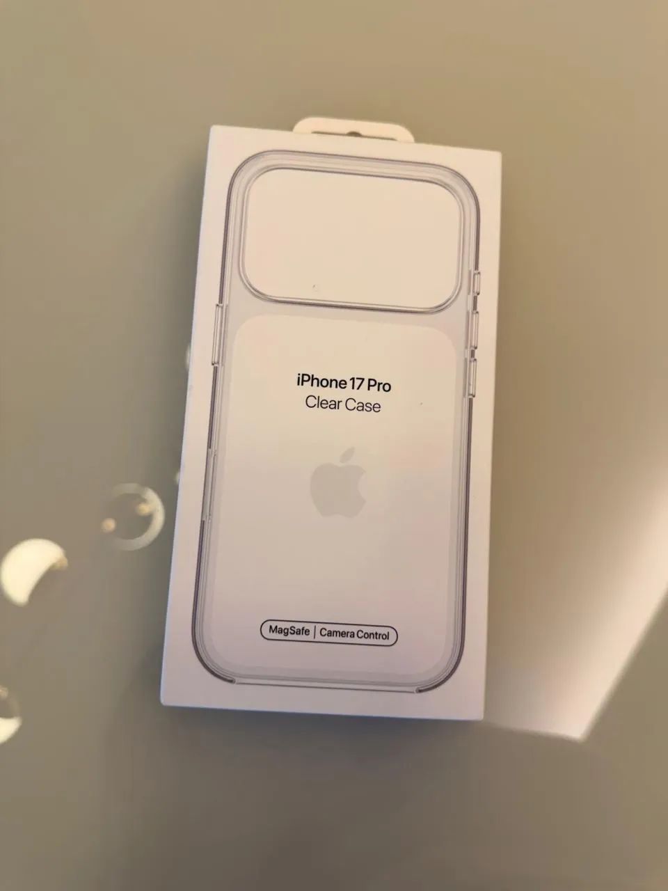 Capa Original Apple Clear Case com MagSafe para iPhone 17 Pro Lacrada