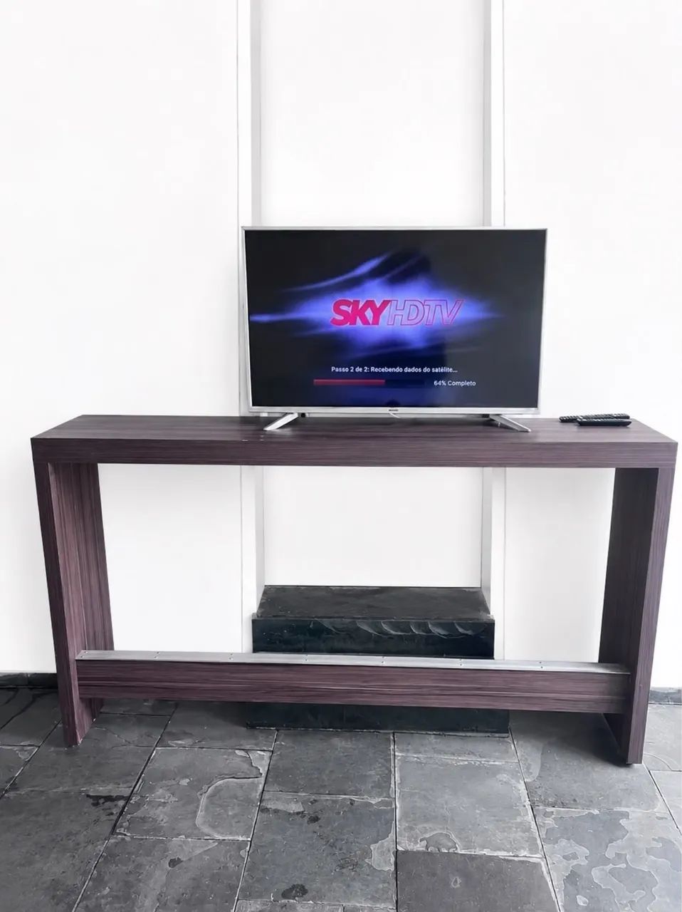 Mesa alta grande com 3 banquetas  - Foto 3