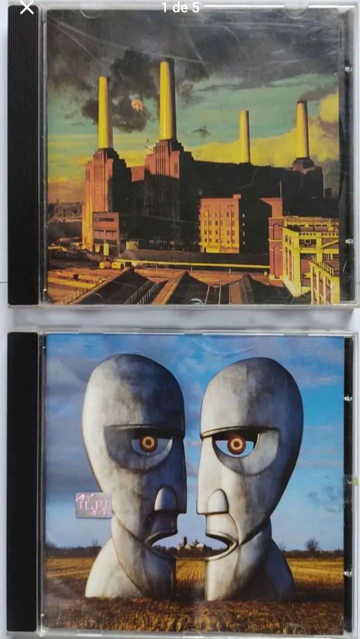 Cd Pink Floyd  division Bell e Animals  - Foto 2