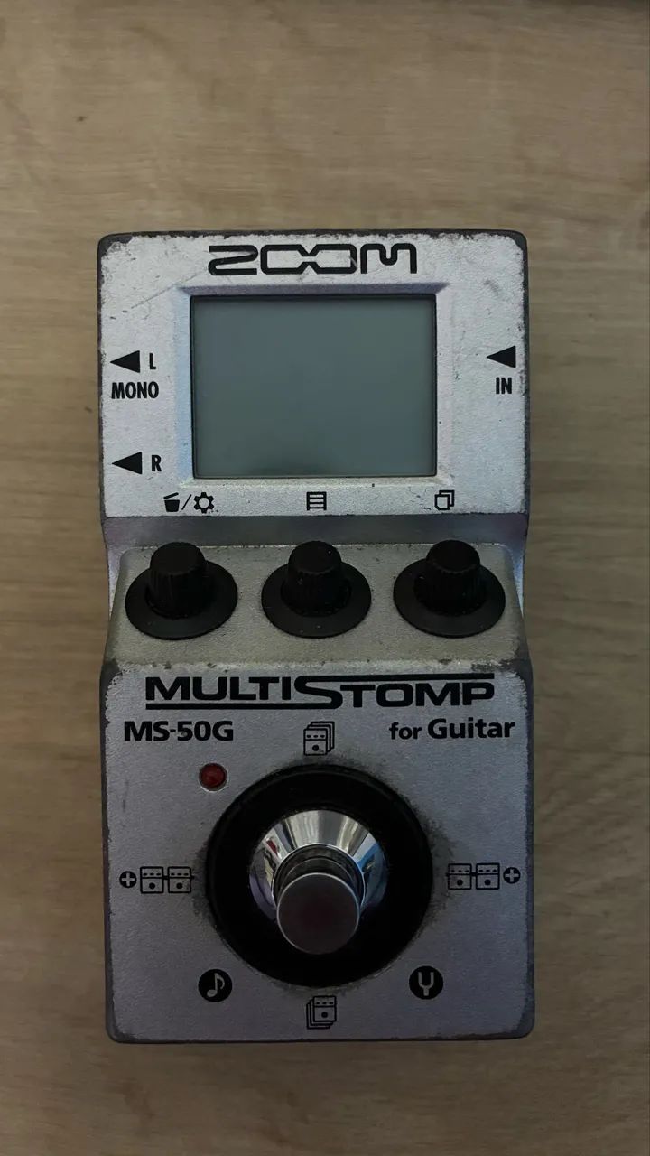 Pedal Zoom MS-50G, IR Sonicake e fonte Landscape - Equipamentos e