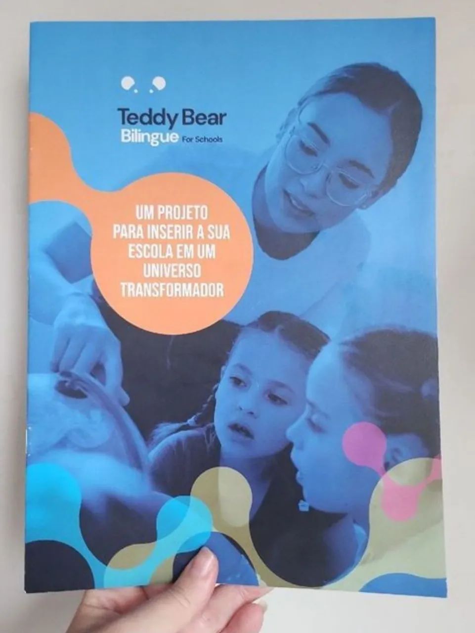 teddy bear livreto de apresentação escola de inglês