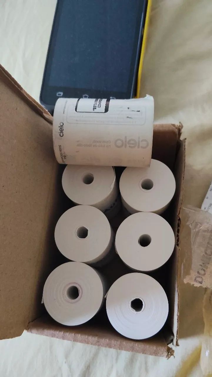 Moderninha Smart PagSeguro com Impressora e Bobinas - Foto 5