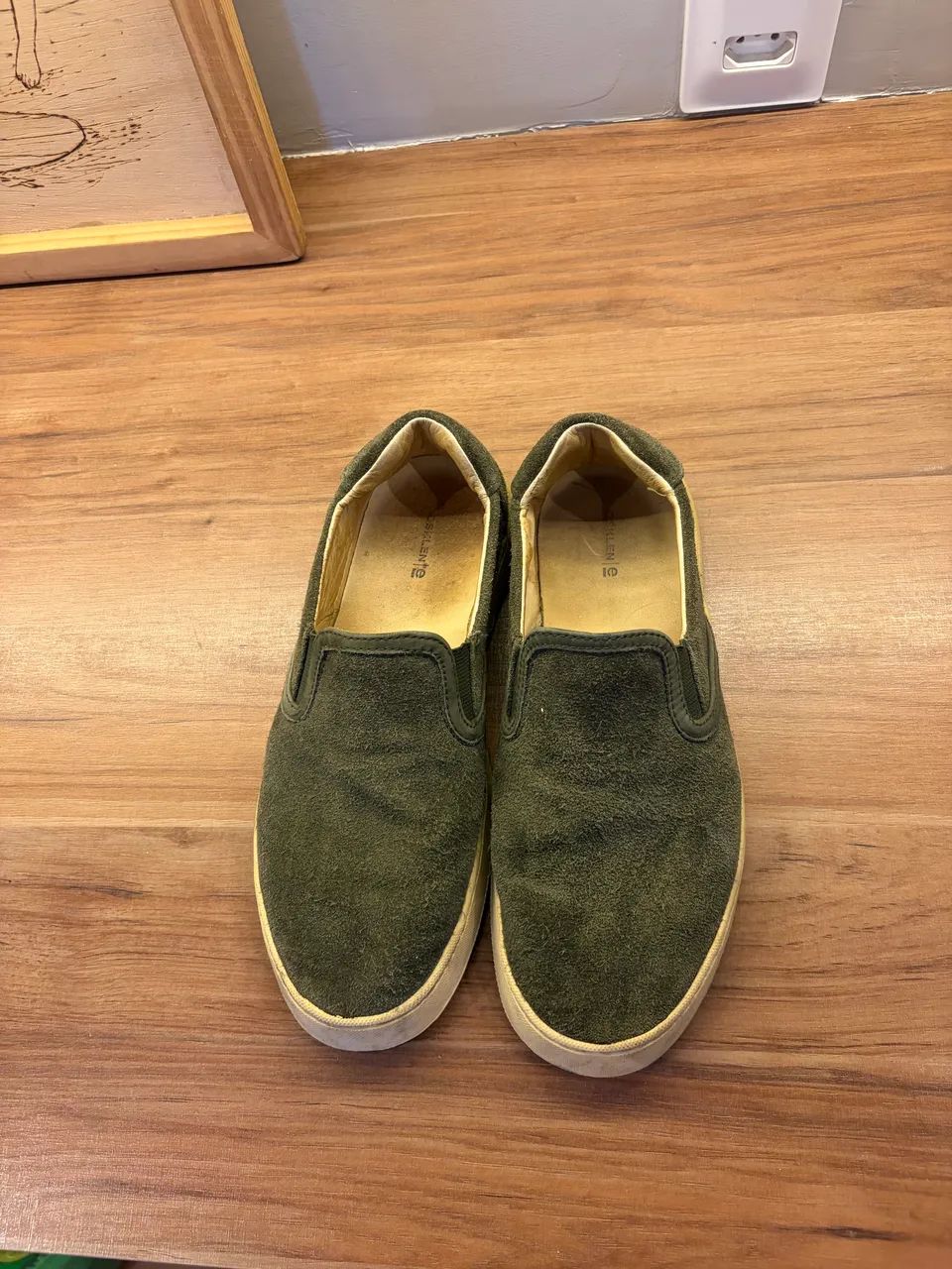 Sapato osklen verde - Foto 2