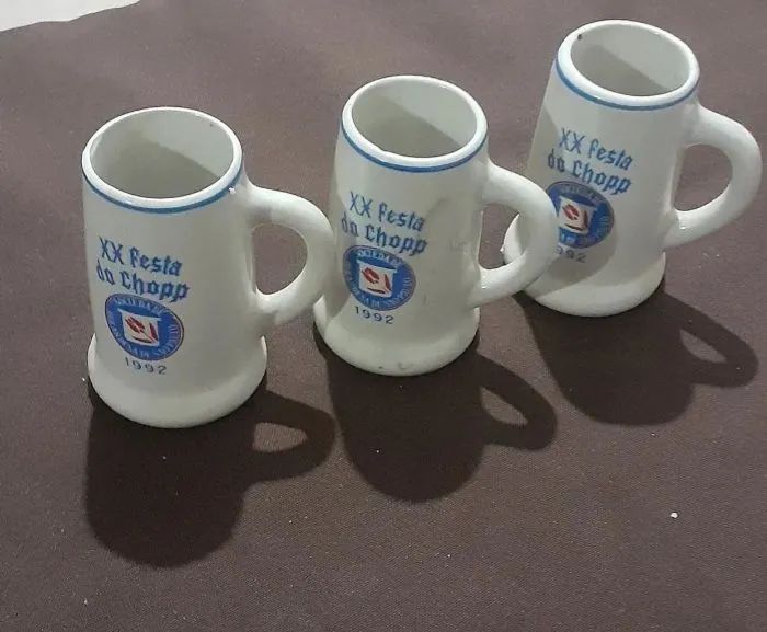3 MINI CABECAS DE CERAMICA anos 80/90 - Foto 4