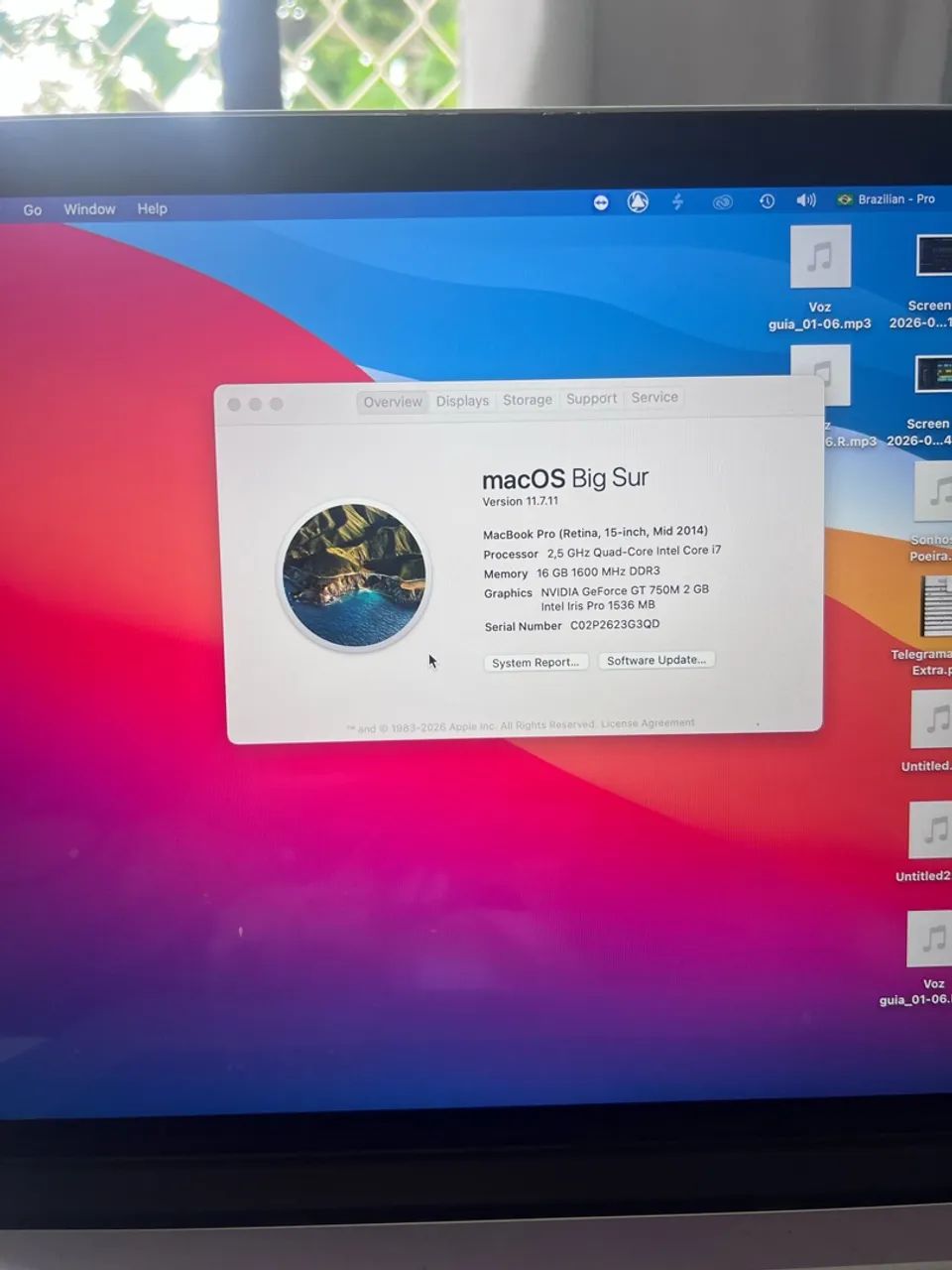 MacBook 2014 16RAM 256GB ótimo estado!  - Foto 5