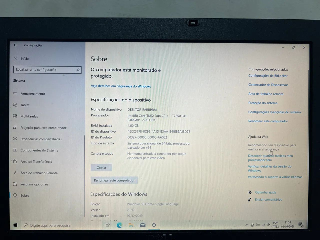 Notebook Dell latitude E5400 - Foto 2