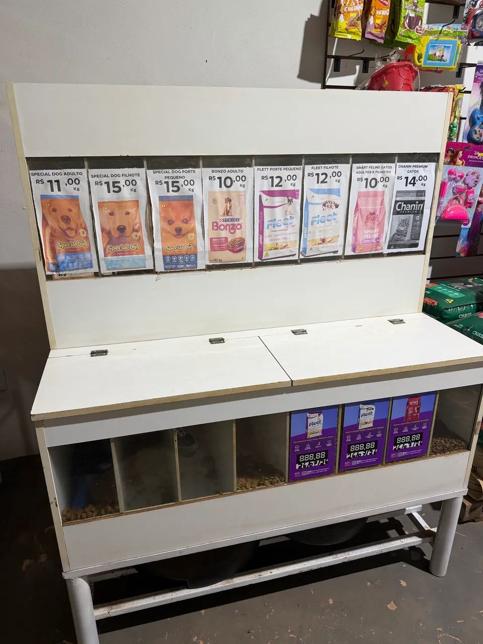 Dispensar para Ração