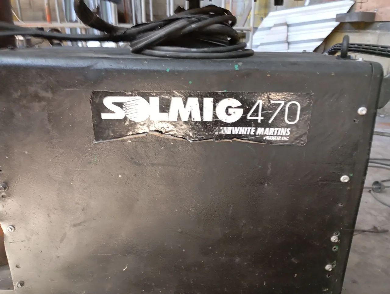 Máquina de solda mig trifásico 470  - Foto 4