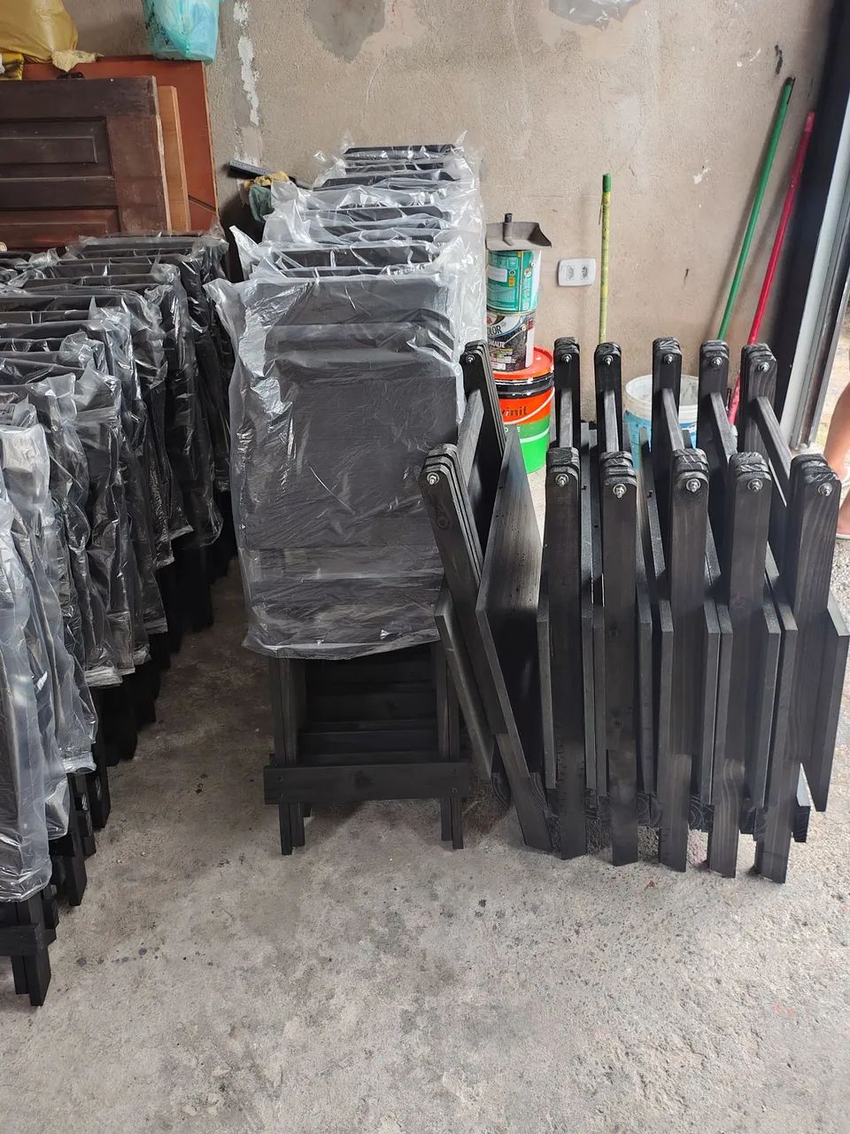 MESA E CADEIRAS DOBRÁVEL  - Foto 2