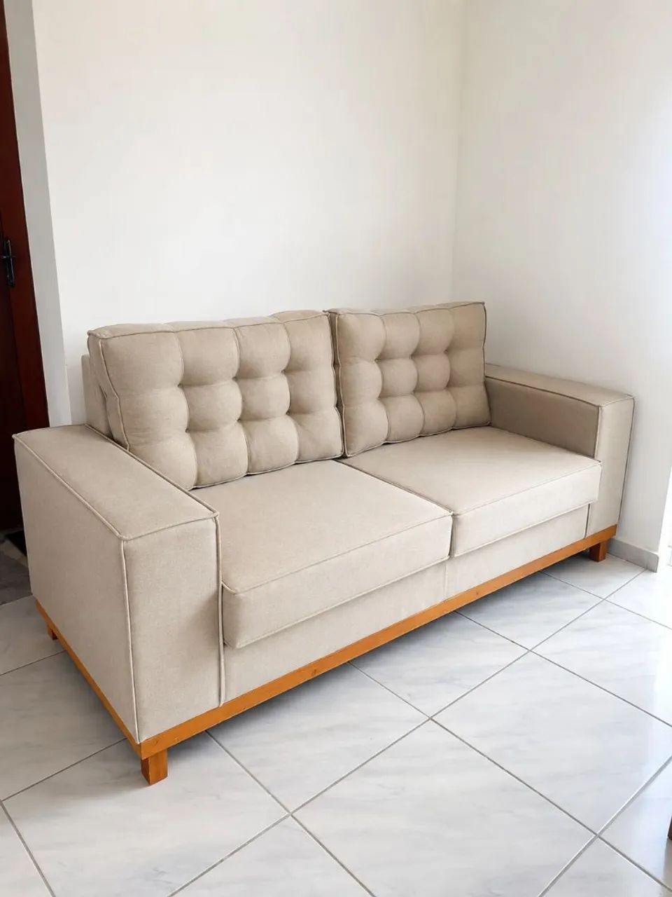 Sofa linho retrátil  - Foto 3