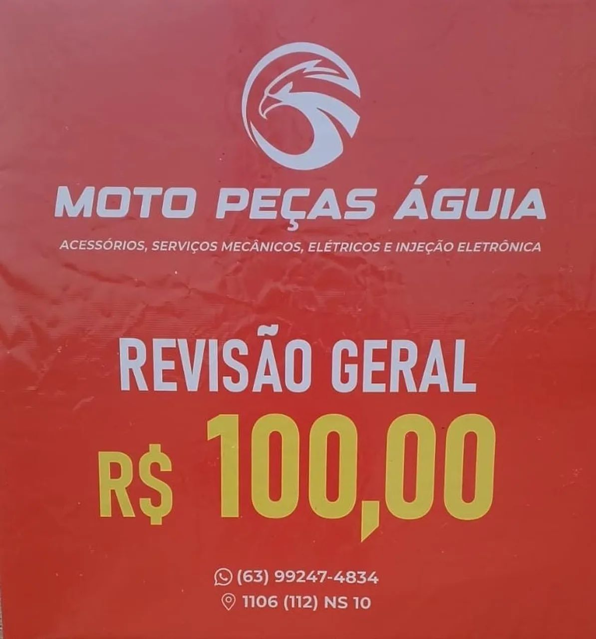 Mecânico de moto com experiência 