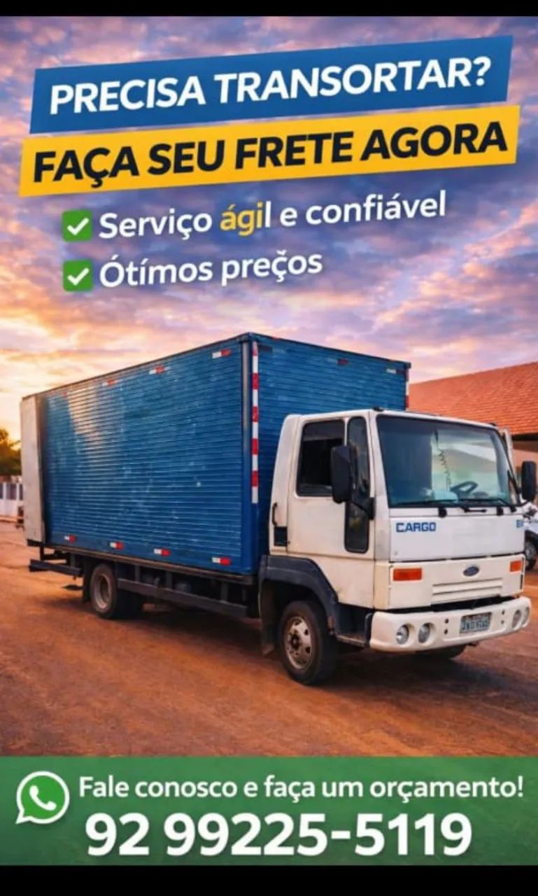 Fazemos frete e Mudança 
