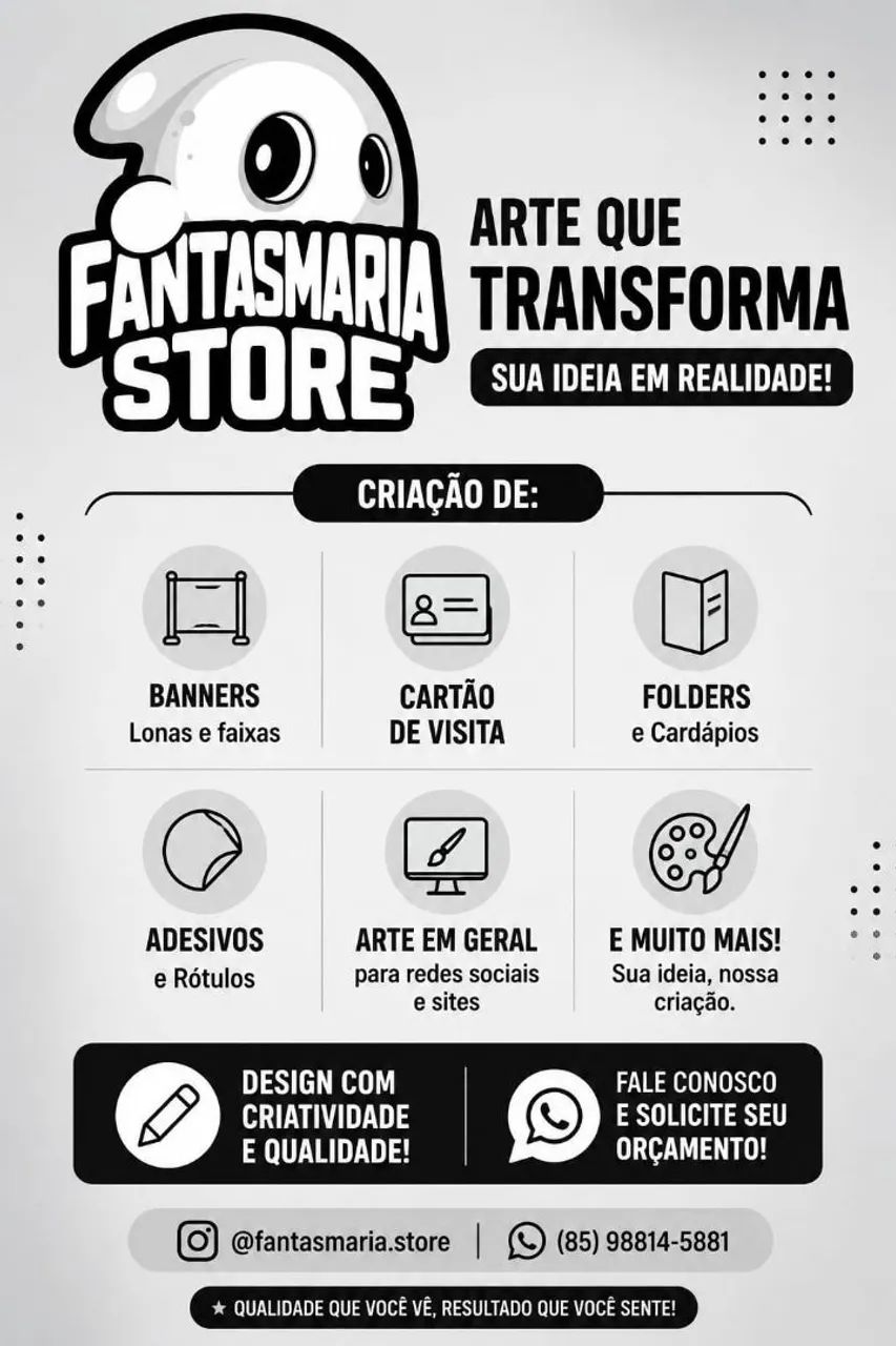 Designer gráfico - Arte visual para seu negócio. 