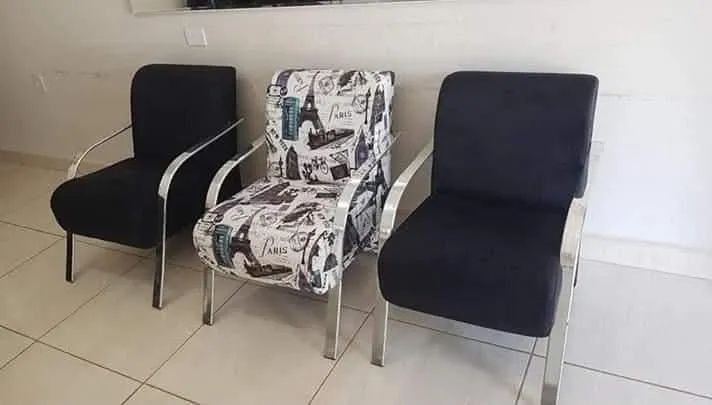 Poltronas Para Ambientes Comercial Tecido e residencial  - Foto 2