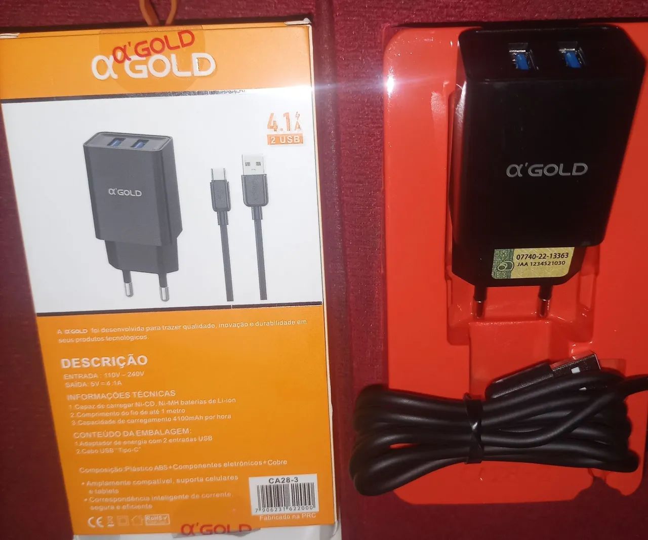 Carregador Tipo C e IOS (iPhone/Ipods) - Foto 4