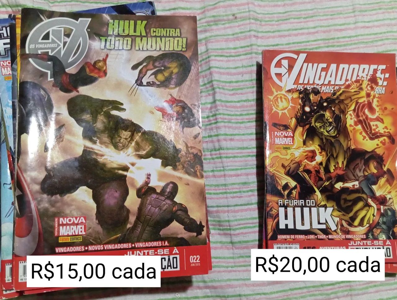 (LEIA A DESCRIÇÃO) HQs Marvel e DC variadas, vendo separadamente - Foto 3