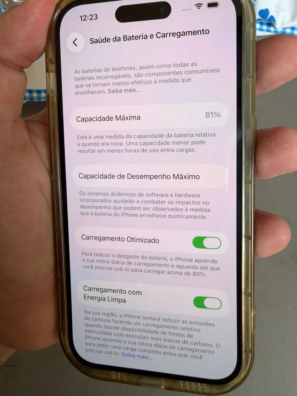 iPhone 14 Pro 256GB Roxo - Bateria 81% - Perfeito Estado - Foto 5