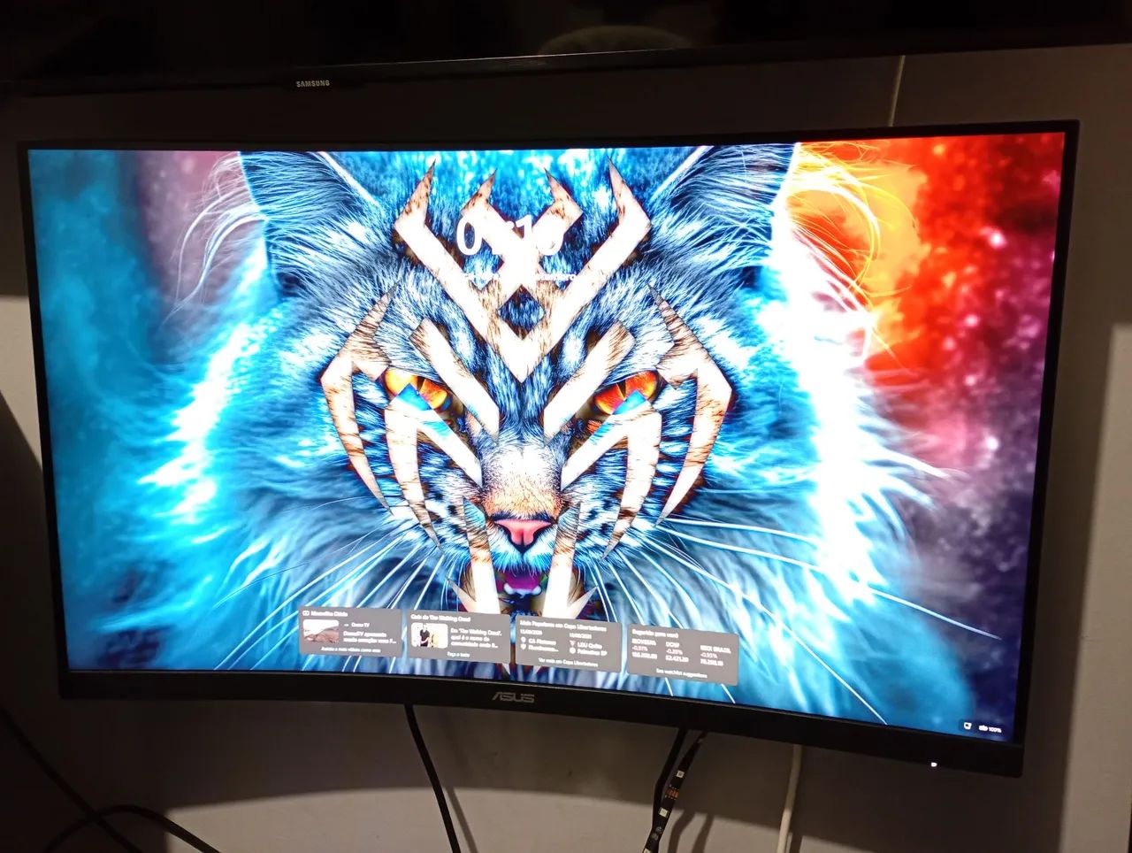 Monitor Asus 32 curvo - Foto 3