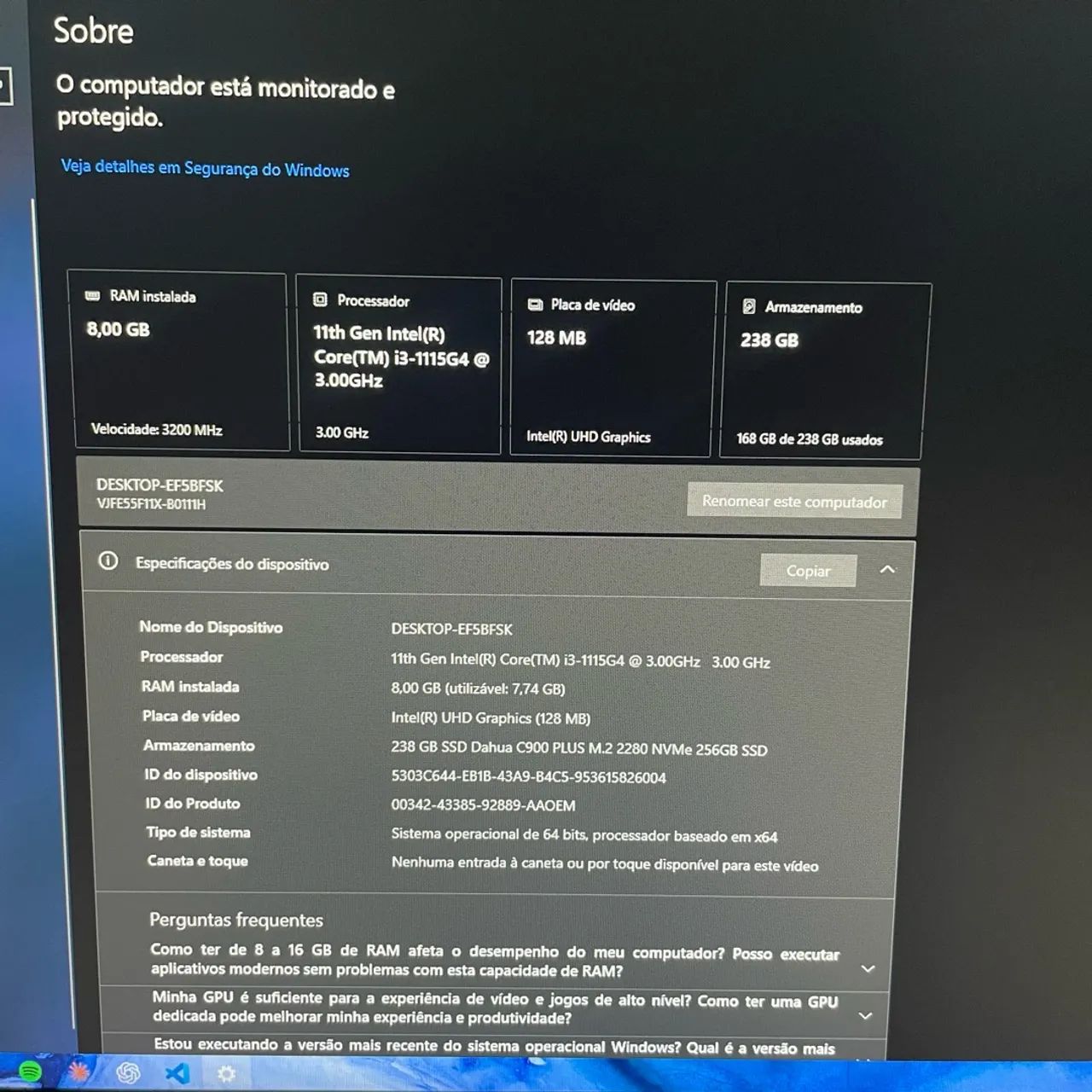 Notebook Vaio FE15 + Brinde - Foto 5