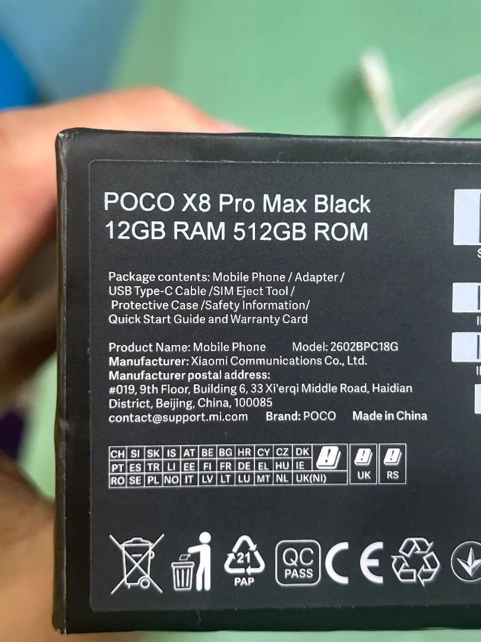 V/ T POCO X8 PRO MAX (512GB) LEIA - Foto 2