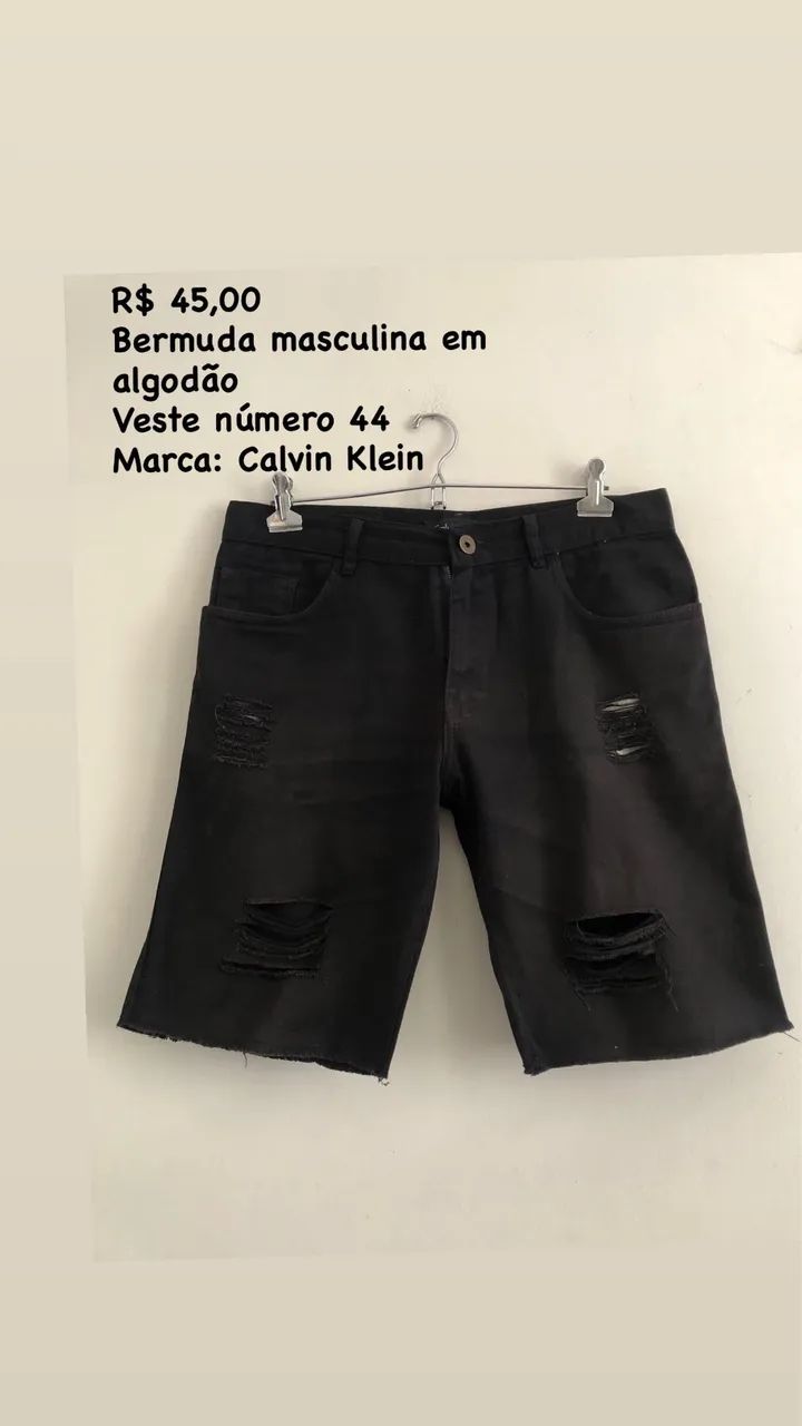Bermuda masculina 44 Calvin Klein  - Foto 3
