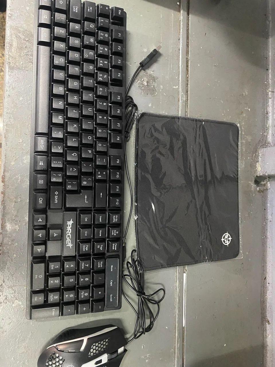 Kit teclado, mouse e mouse pad - Foto 2